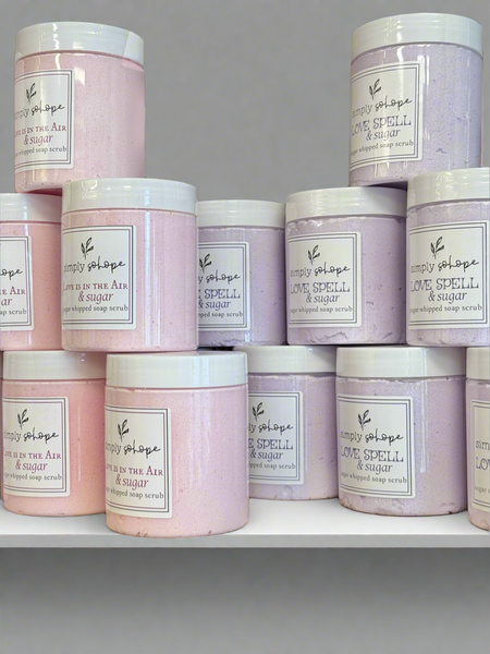 Sugar Whipped Soap Scrub