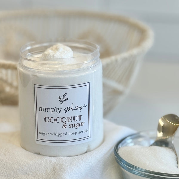 Sugar Whipped Soap Scrub
