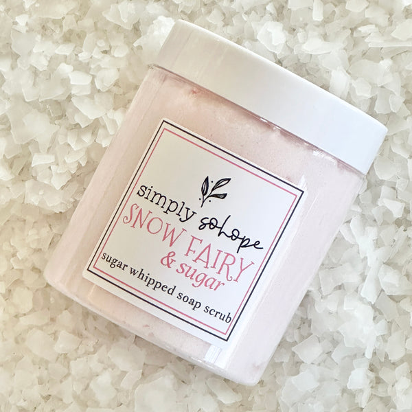 Sugar Whipped Soap Scrub