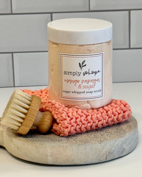 Sugar Whipped Soap Scrub