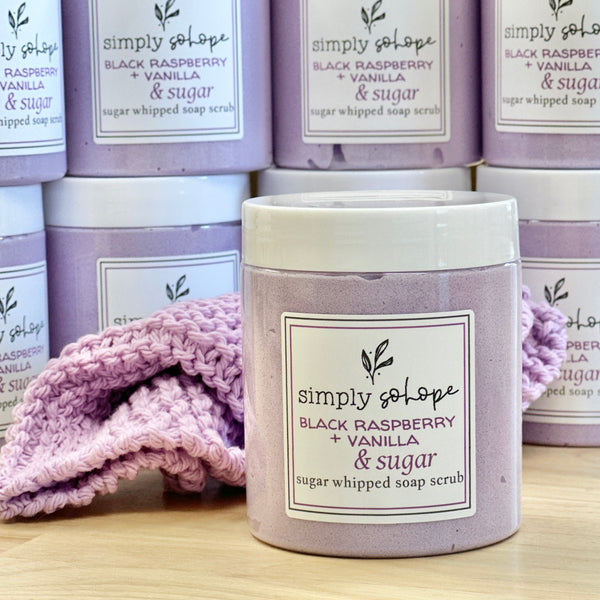 Sugar Whipped Soap Scrub