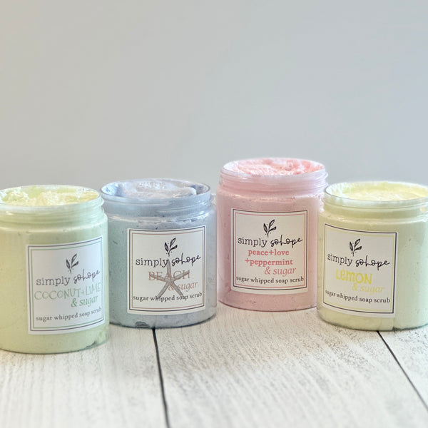 Sugar Whipped Soap Scrub