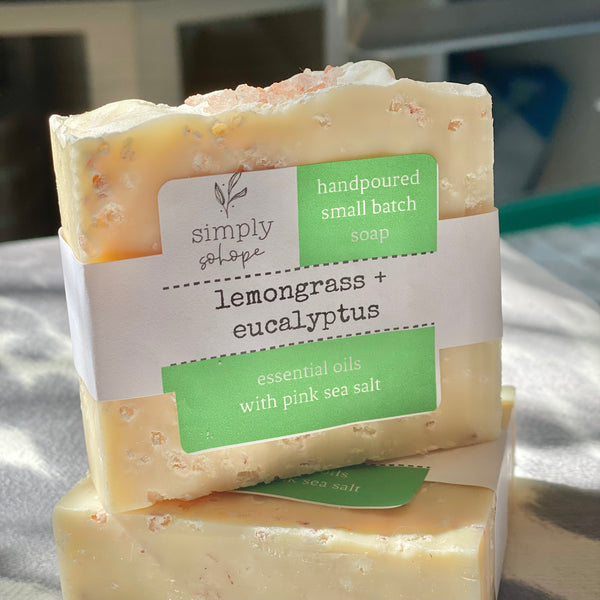 Lemongrass Eucalyptus Pink Sea Salt