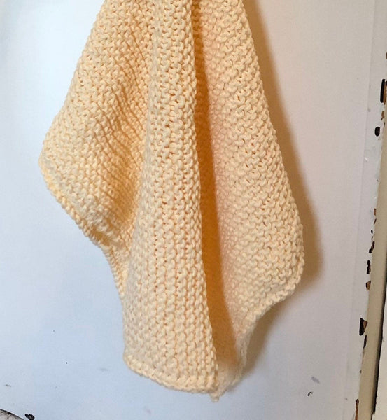 Hand Knit Towels - 100% cotton