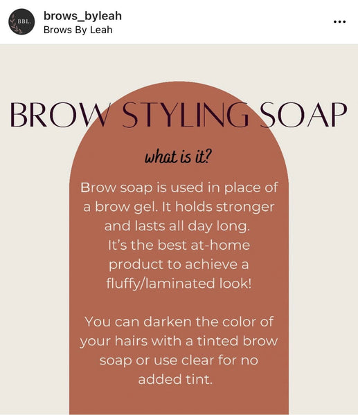 Brow Shaping Soap