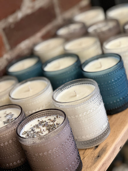 Hobnail Glass C•A•N•D•L•E Collection | and more 🔥