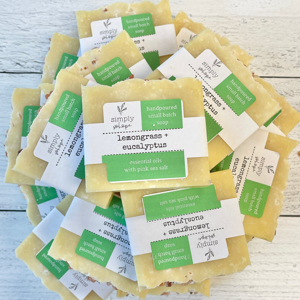 Lemongrass Eucalyptus Pink Sea Salt