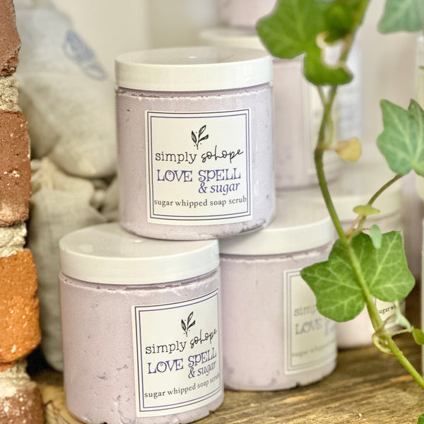 Sugar Whipped Soap Scrub