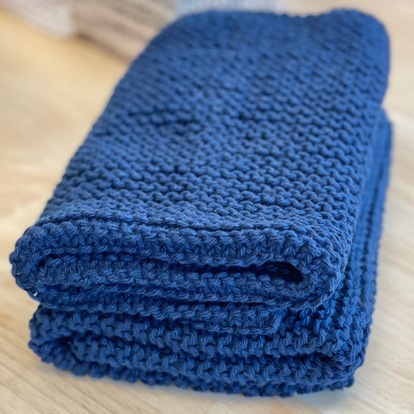 Hand Knit Towels - 100% cotton