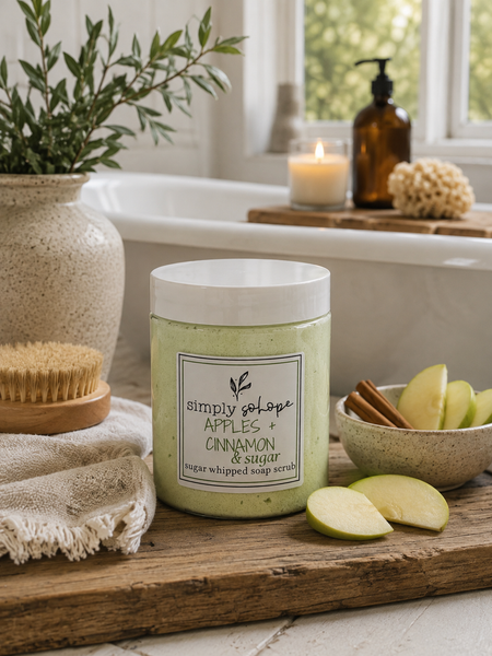 Sugar Whipped Soap Scrub