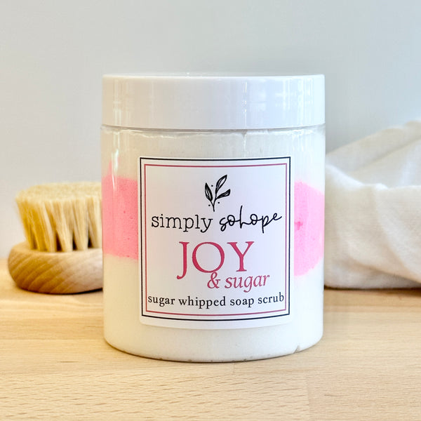 Sugar Whipped Soap Scrub