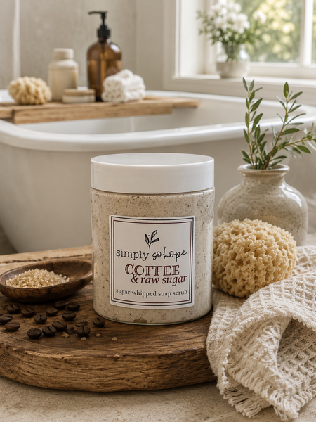 Sugar Whipped Soap Scrub