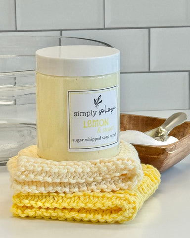 Sugar Whipped Soap Scrub